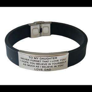 Father/daughter bracelet